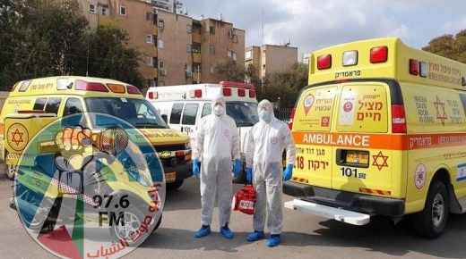 الصحة الإسرائيلية: وفيات “كورونا” ترتفع لـ208 والإصابات 15,589