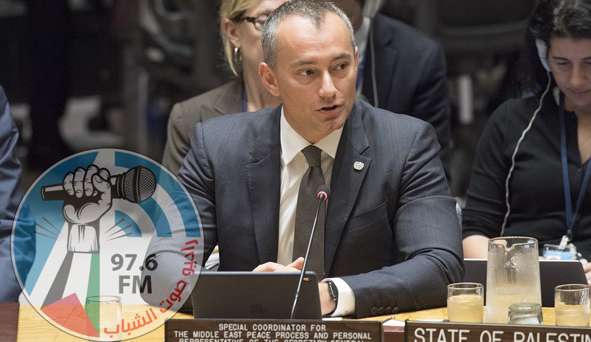 Security Council meeting on The situation in the Middle East, including the Palestinian question.
Nickolay Mladenov, UN Special Coordinator for the Middle East Peace Process and Personal Representative of the Secretary-General to the Palestine Liberation Organization and the Palestinian Authority.