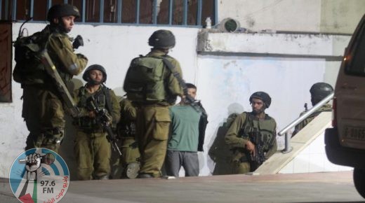 الاحتلال يعتقل 7 مواطنين من الضفة غالبيتهم من يعبد