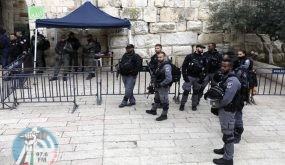 الاحتلال يعدم شابا من ذوي الاحتياجات الخاصة قرب باب الاسباط في القدس .