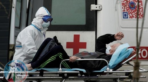 91 حالة وفاة وأقل من 9 آلاف إصابة جديدة بكورونا خلال الـ24 ساعة الماضية في روسيا .