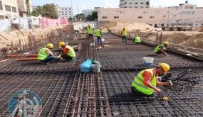الإحصاء: انخفاض مؤشر أسعار تكاليف البناء والطرق وشبكات المجاري