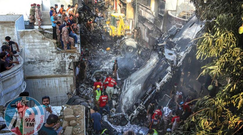 تحديث| 80 قتيلا على الأقل بتحطّم إيرباص إيه-320 فوق حي سكني في كراتشي