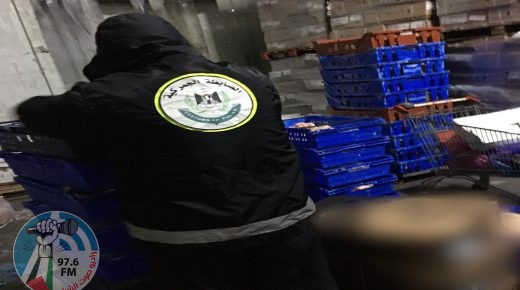 الضابطة الجمركية تضبط لحوم دجاج وحبش مجهولة المصدر في محافظة قلقيلية