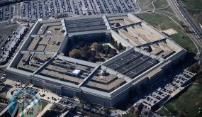 Aerial View of the Pentagon in Virginia