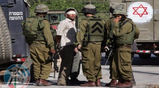 (محدث) قوات الاحتلال تعتقل 20 مواطنا في الضفة الغربية