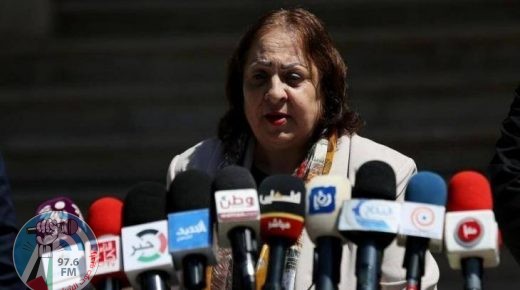 وزيرة الصحة: تسجيل 9 إصابات جديدة بفيروس كورونا في محافظة الخليل
