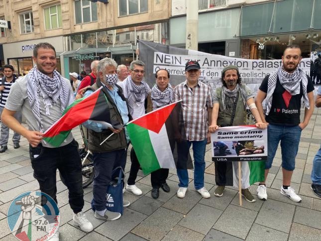النمسا: وقفة احتجاجية ضد خطة الضم الإسرائيلية