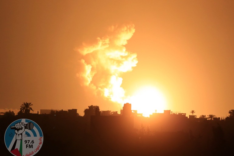 صور 5 اصابات في قصف اسرائيلي على قطاع غزة