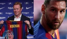 مدرب برشلونة الجديد كومان يوجه إنذارا لميسي