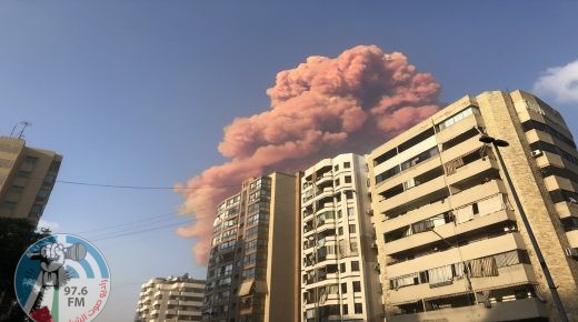 انفجار عنيف يهز مرفأ بيروت