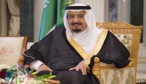 A handout picture provided by the Saudi Royal Palace on April 24, 2017 shows Saudi Arabia's King Salman bin Abdulaziz al-Saud attending a swearing in ceremony for new cabinet ministers and ambassadors in the capital Riyadh.
Prince Khaled bin Salman, son of current King Salman, was named by Saudi Arabia on April 22, 2017 as ambassador to its major ally the United States in Washington, with which ties are improving under President Donald Trump.
The change came among a series of orders issued by the king, who shuffled his cabinet, restored civil service benefits, and replaced the head of the army which for two years has been fighting rebels in neighbouring Yemen. / AFP PHOTO / Saudi Royal Palace / BANDAR AL-JALOUD / RESTRICTED TO EDITORIAL USE - MANDATORY CREDIT "AFP PHOTO / SAUDI ROYAL PALACE / BANDAR AL-JALOUD" - NO MARKETING - NO ADVERTISING CAMPAIGNS - DISTRIBUTED AS A SERVICE TO CLIENTS