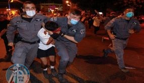 اعتقال 11 إسرائيليًا خلال تظاهرة ضد نتنياهو