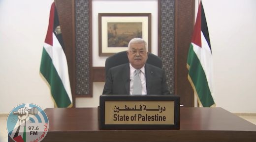 الرئيس محمود عباس : اتفقنا مع الدول لتوفير لقاح فيروس كورونا لشعبنا