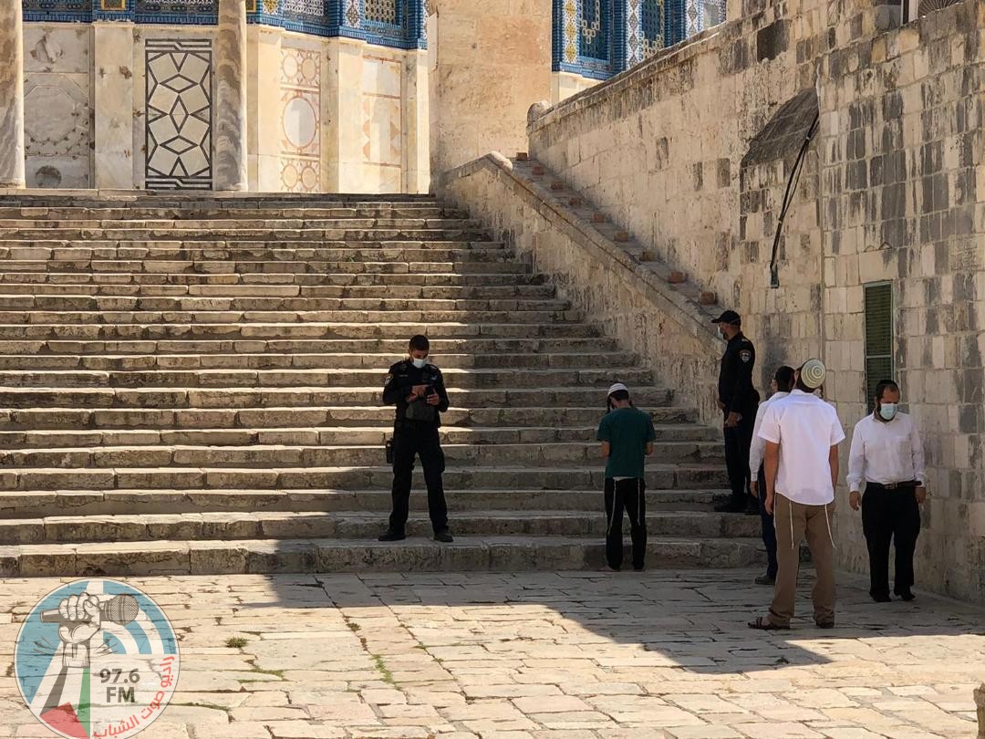 اغلاق باب المغاربة بعد اقتحام 32 مستوطنا المسجد الاقصى