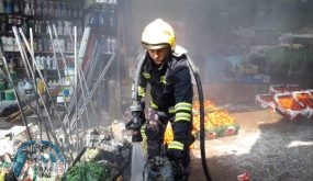 قلقيلية : إصابتان بحروق والسيطرة على حريق مخبز بمدينة قلقيلية