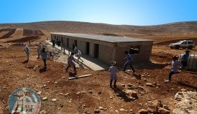 الاحتلال يهدم مدرسة ممولة من الإتحاد الأوروبي شرق رام الله