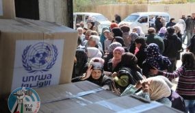 الاونروا تستأنف توزيع المساعدات الغذائية على اللاجئين بغزة