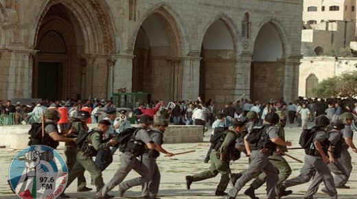 30 عاما على مجزرة الأقصى الأولى
