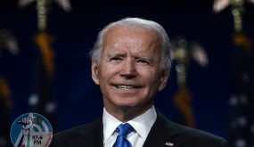 Former vice-president and Democratic presidential nominee Joe Biden accepts the Democratic Party nomination for US president during the last day of the Democratic National Convention, being held virtually amid the novel coronavirus pandemic, at the Chase Center in Wilmington, Delaware on August 20, 2020. / AFP / Olivier DOULIERY