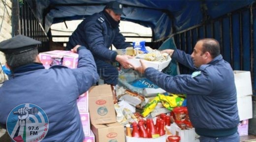 “الاقتصاد” تضبط 100 طن من المنتجات غير الوطنية وتحيل 21 تاجرا للنيابة