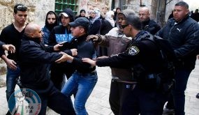 الاحتلال يعتقل 3 شبان وفتاة ويقتحم مصلى باب الرحمة في القدس