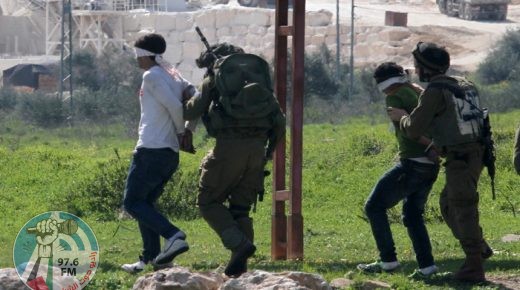 الاحتلال يعتقل 20 مواطنا من بلدة بيت كاحل شمال الخليل