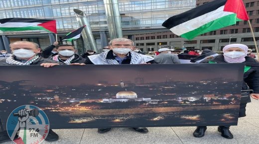 برلين: العشرات يشاركون في وقفة لنصرة القدس