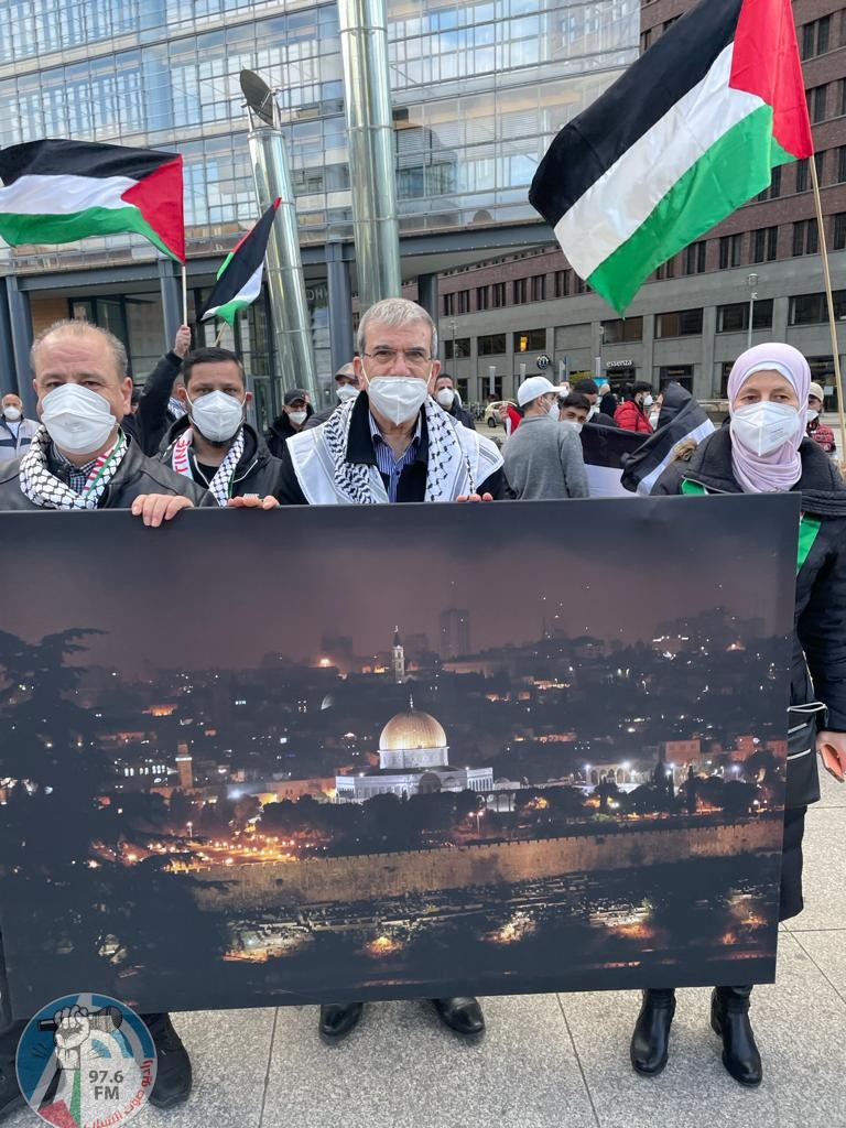 برلين: العشرات يشاركون في وقفة لنصرة القدس