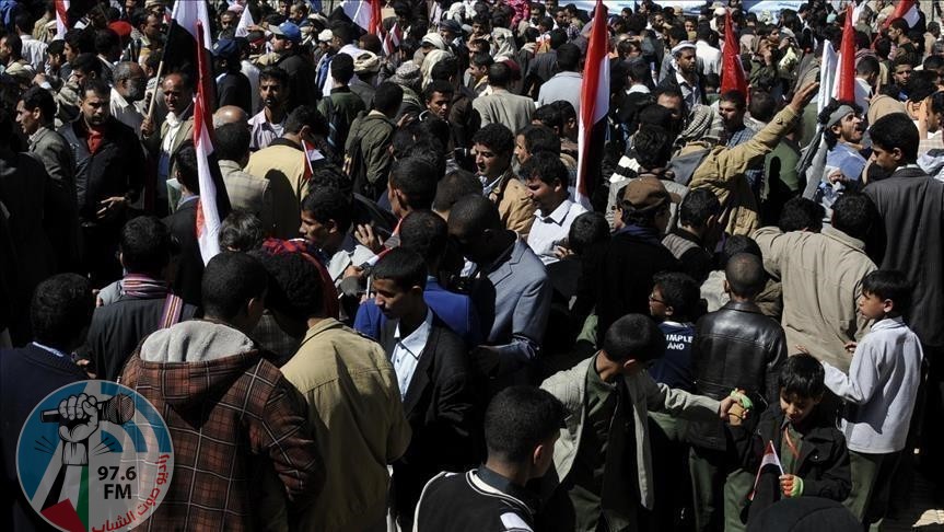 مظاهرات غاضبة احتجاجا على تردي الاوضاع المعيشية في اليمن