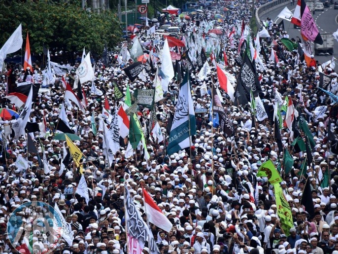 مظاهرات في اندونيسيا تضامنا مع شعبنا