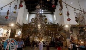 الكنائس الشرقية في بيت لحم تحتفل بــ”عيد الخضر”