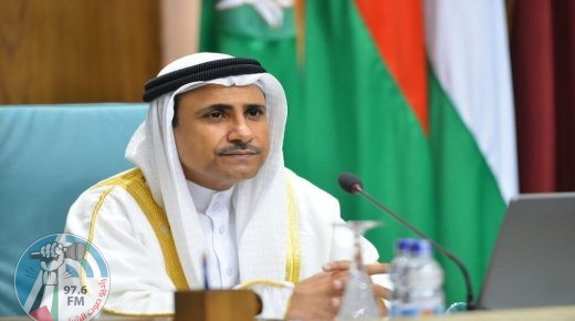 العسومي: البرلمان العربي يواصل العمل للضغط على إسرائيل لوقف انتهاكاتها ضد الفلسطينيين