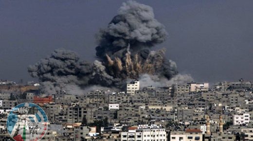 طائرات الاحتلال تشن أعنف سلسلة غارات على مدينة غزة وتلحق أضرارا جسيمة في الممتلكات