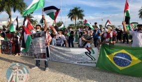 مسيرات ووقفات في الأرجنتين والبرازيل تضامنا مع شعبنا وتنديدا بالعدوان الإسرائيلي