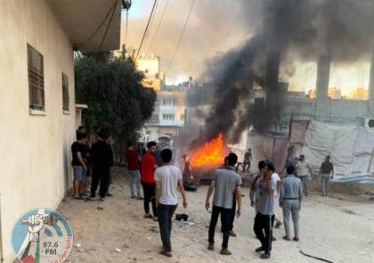 شهيد وإصابتان بحالة حرجة في استهداف مركبة قرب مجمع الشفاء غرب غزة