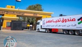 صندوق “تحيا مصر” يرسل القافلة الثانية لدعم أهلنا في قطاع غزة