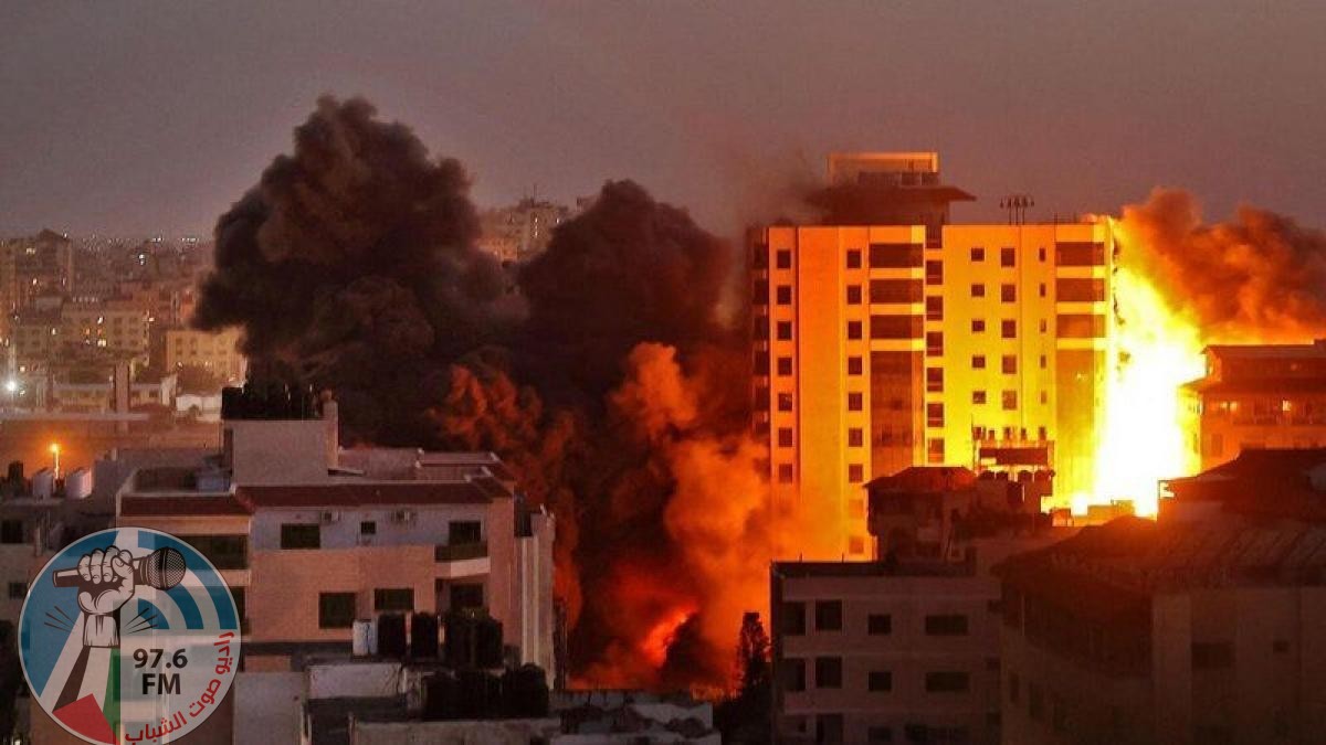 طائرات الاحتلال تقصف موقعاً غرب خان يونس وآخر جنوب مدينة غزة