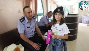 فعاليات مخيم الشرطي الصغير في مدينة الخليل
