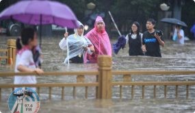 فيضانات وسط الصين: 12 قتيلا على الأقل وإجلاء الآلاف