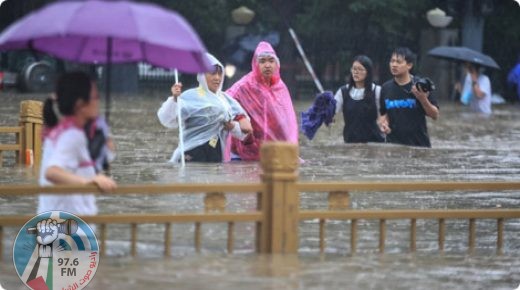 فيضانات وسط الصين: 12 قتيلا على الأقل وإجلاء الآلاف