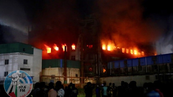 مصرع 52 شخصا في حريق اندلع بمصنع في بنغلاديش