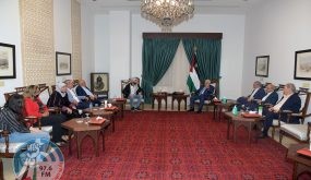 الرئيس يستقبل الأسير المحرر الغضنفر أبو عطوان