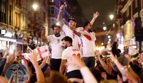 القبض على 20 شخصا خلال الاحتفالات بفوز إنجلترا على الدنمارك