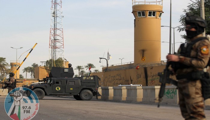 إسقاط طائرة مسيرة بالقرب من السفارة الأمريكية في بغداد