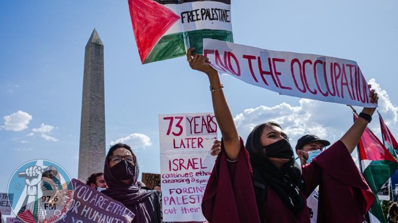 حملة في أميركا تطالب بإرسال قوات دولية لحماية الفلسطينيين من دولة الفصل العنصري