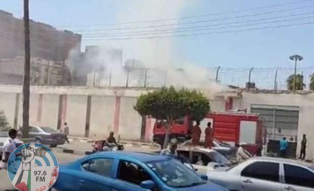 حريق في أحد السجون المصرية بسبب عقب سيجارة