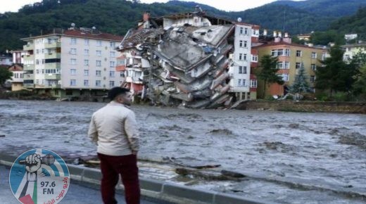 تركيا: مصرع 5 أشخاص جراء فيضانات