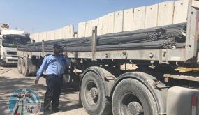 غزة: إدخال 1500 طن حديد بناء دون التقيد بالآلية الأممية