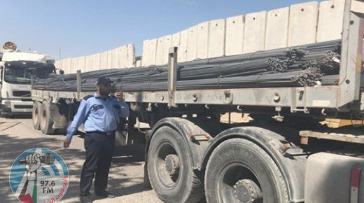 غزة: إدخال 1500 طن حديد بناء دون التقيد بالآلية الأممية